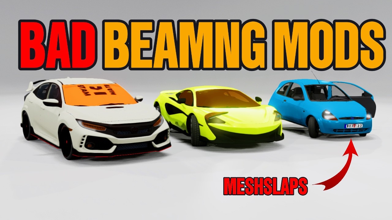 Ranking TERRIBLE BeamNG Mods