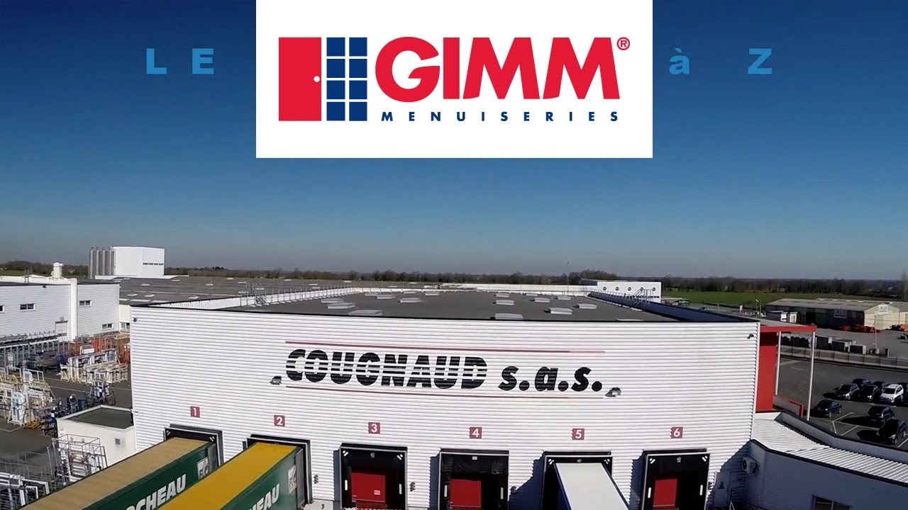 Cougnaud, le site de production de menuiseries PVC - GIMM Menuiseries