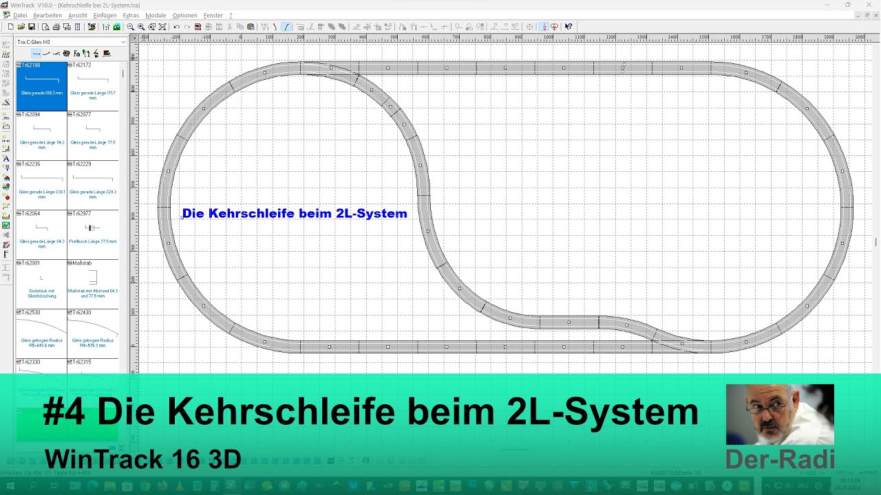 WinTrack #4 Die Kehrschleife beim 2L-System