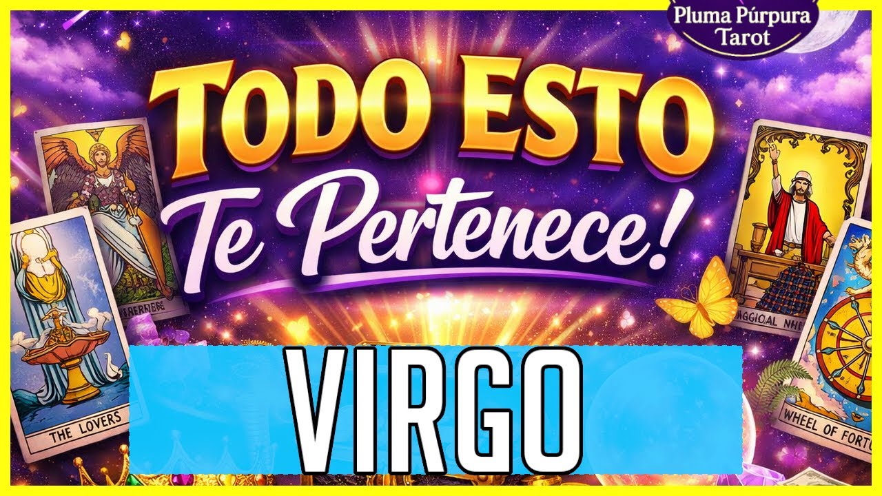 Virgo ☘️ Alegria Extrema! Tremendo Rayo De Justicia Divina Abre Los Caminos!  ☘️ #Virgo