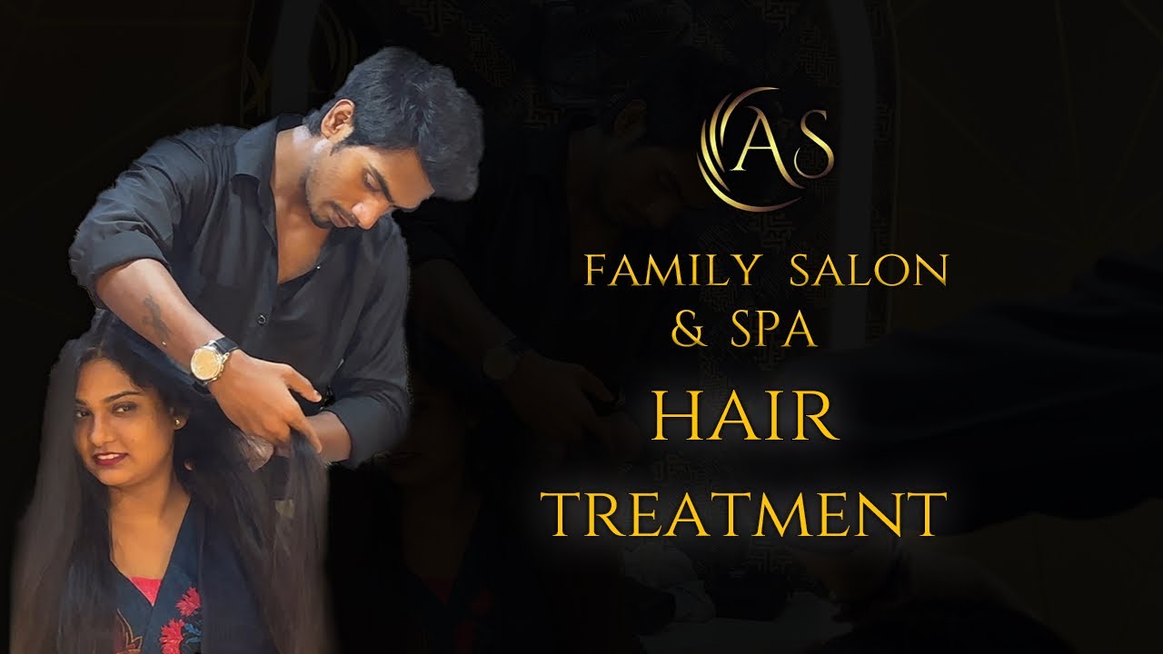 Hair SPA Treatment || AS Family Salon & SPA || #haircut #hairspa #trending 