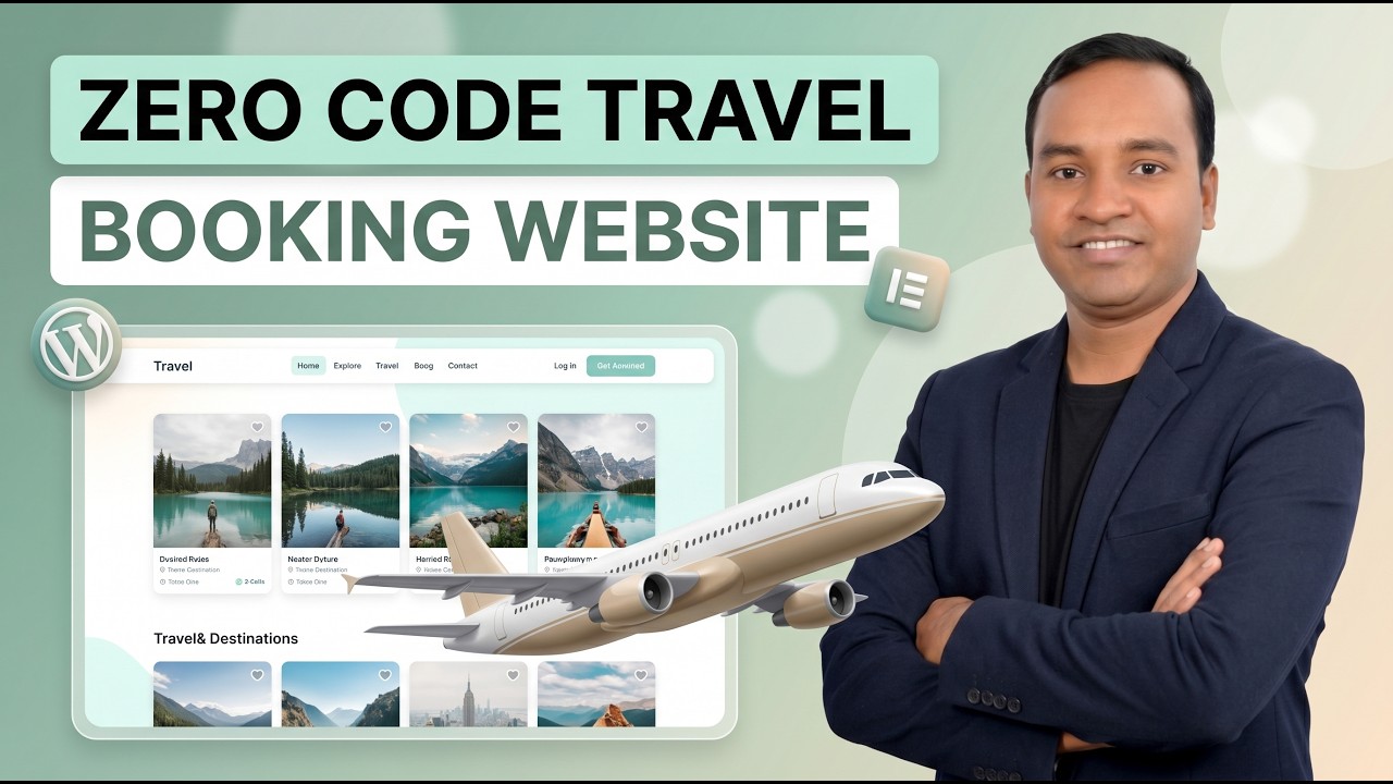 Build a Travel Booking Website with WordPress & Elementor (Full Tutorial)