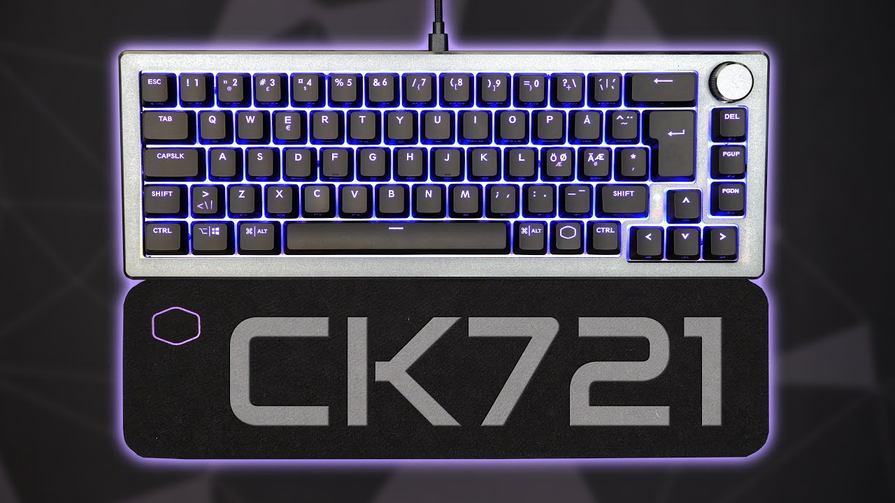 Cooler Master CK721 65% GAMING KEYBOARD: Unboxing & First Impressions