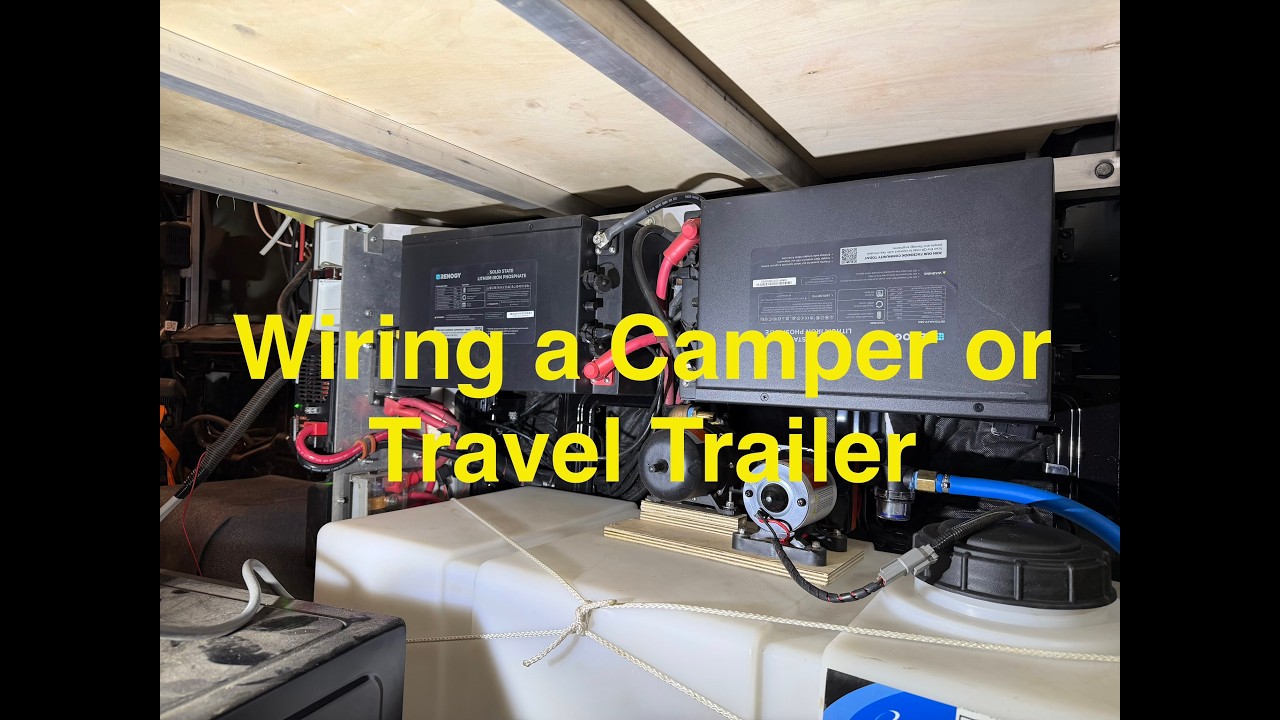 Wiring Lights and Accessories for your Camper Van Conversion, RV or Trailer