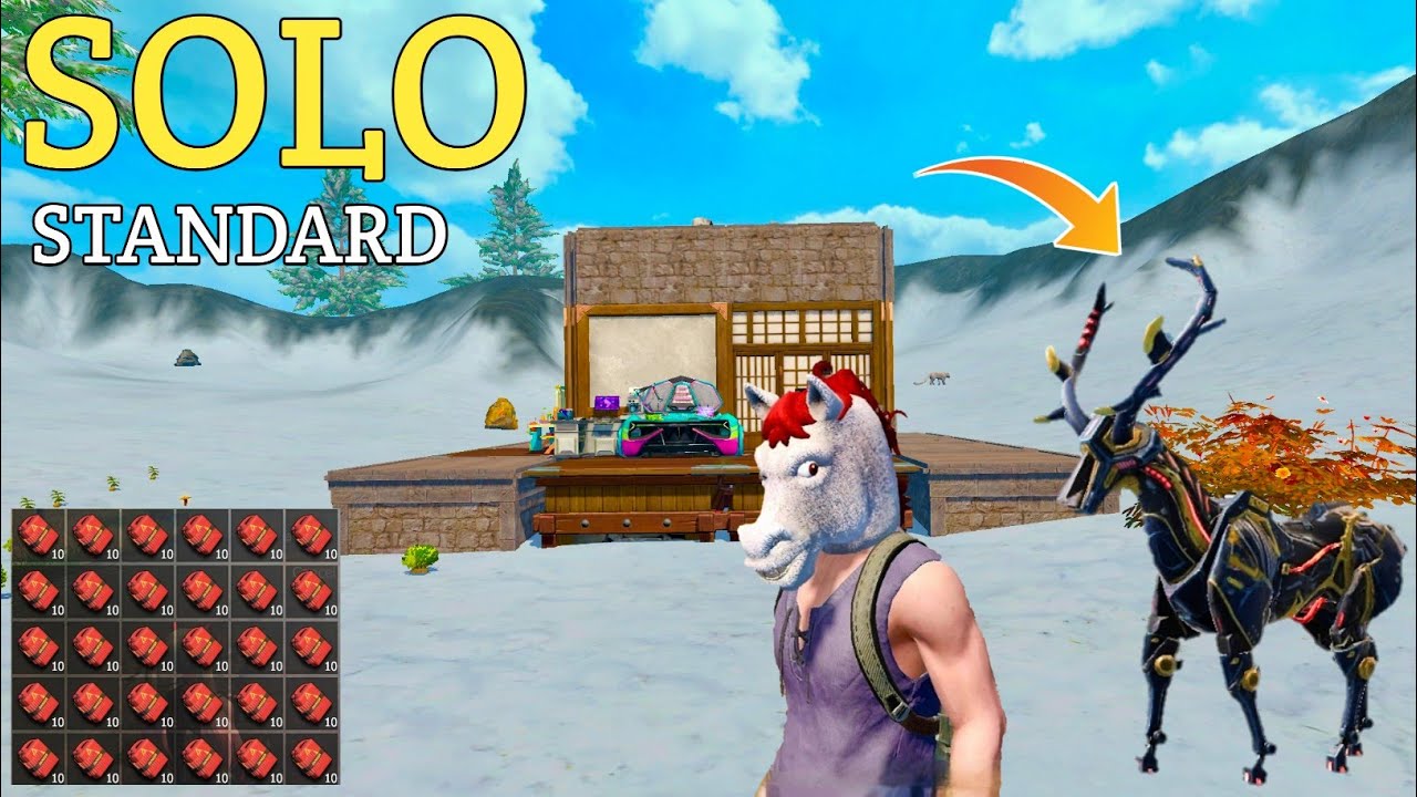Solo Life -Lucky Solo journey(EP487)New update 2024.last island of survival/Standard Base Raid/Movie