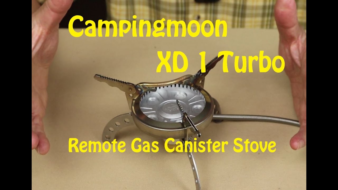 Campingmoon XD 1 Turbo Remote Gas Canister Stove Designed for Cold Weather Use