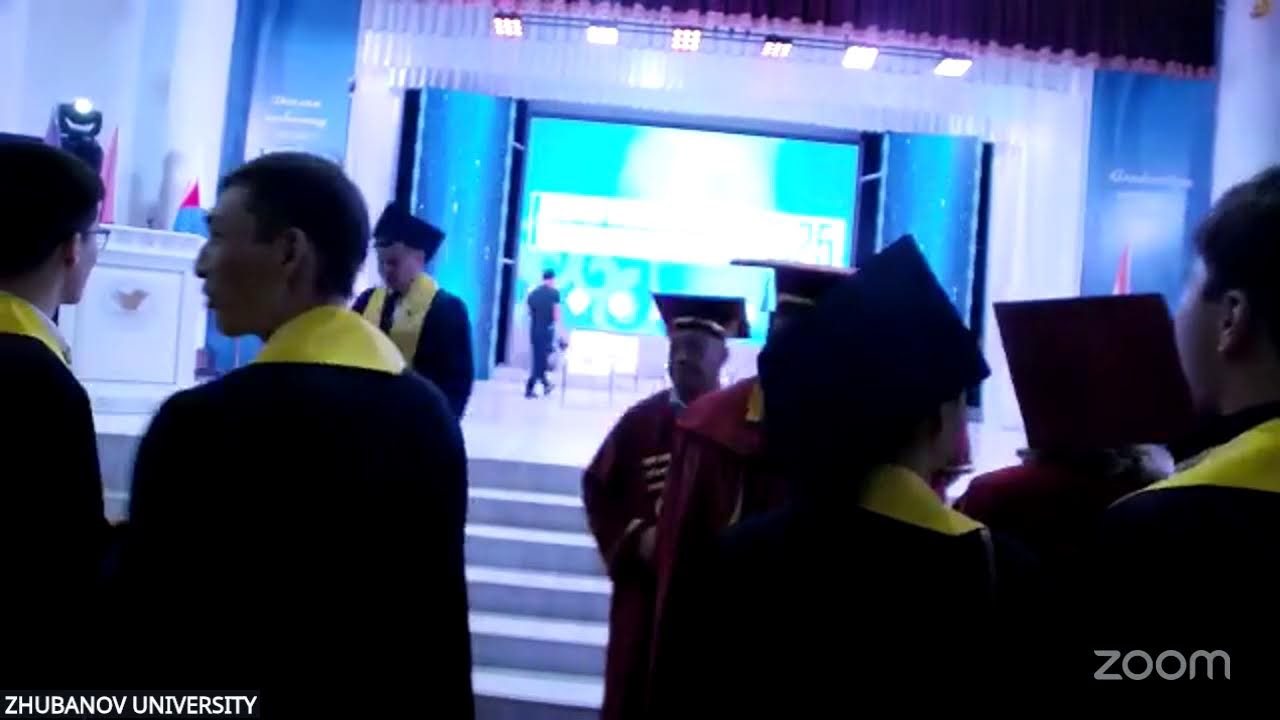 GRADUTION CEREMONY ZHUBANOV UNIVERSITY