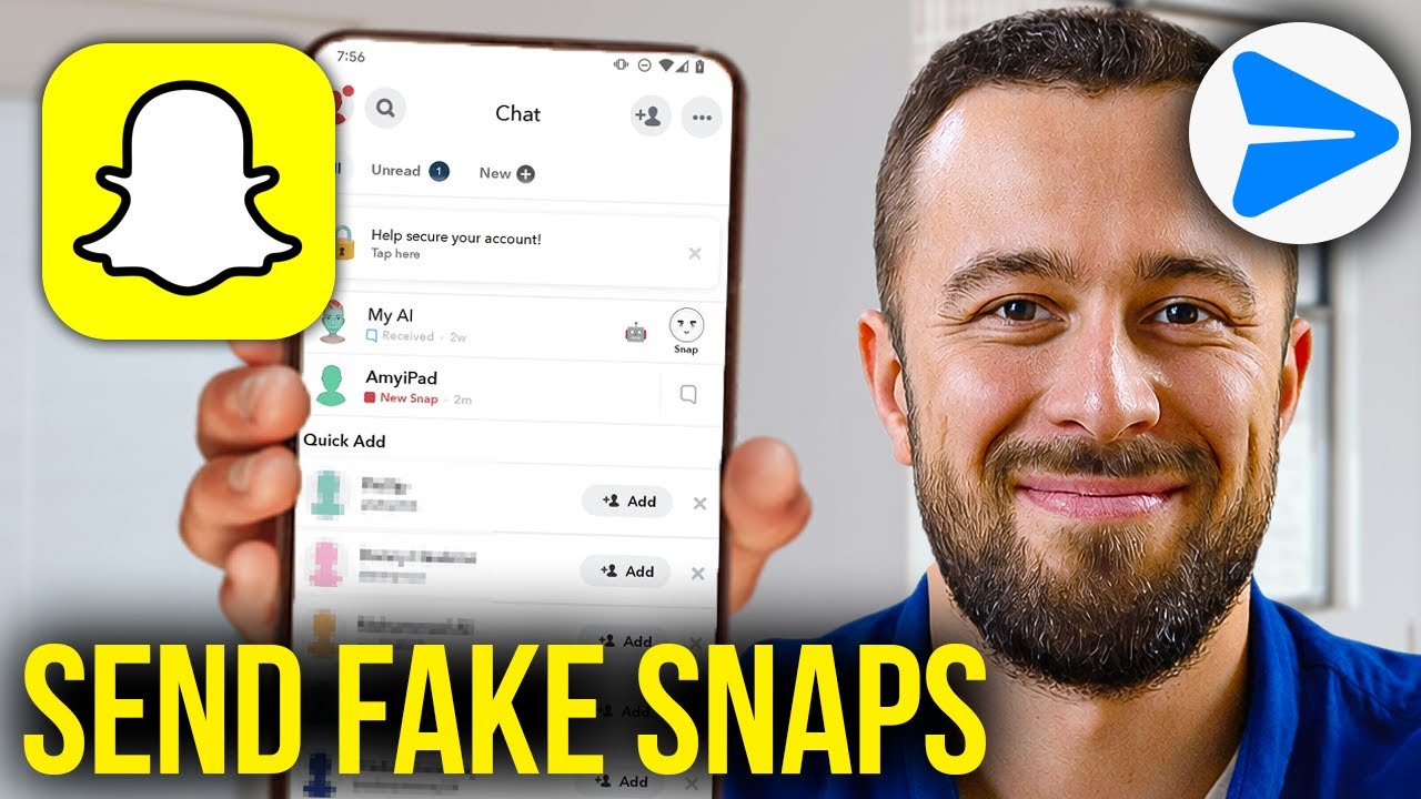 How To Send Fake Snaps on Snapchat Without Filter