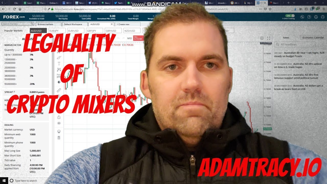 Adam S. Tracy on the Legality of Cryptocurrency Mixers
