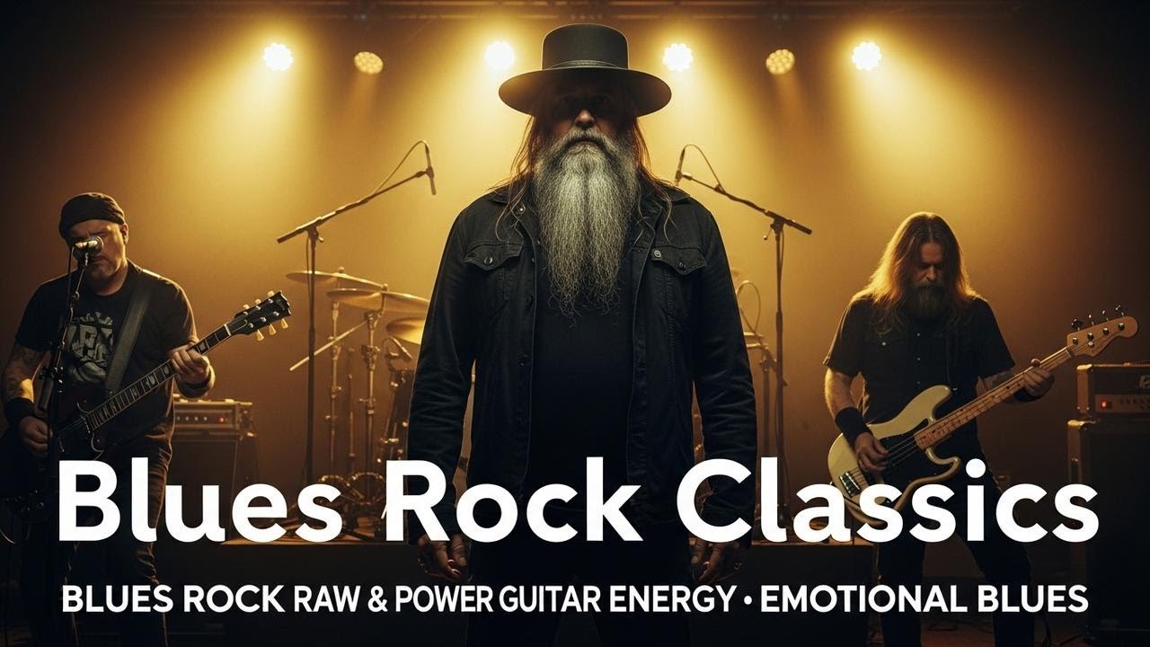 Deep Purple, AC DC, Led Zeppelin, Jimi Hendrix – Powerful Vintage Blues Rock
