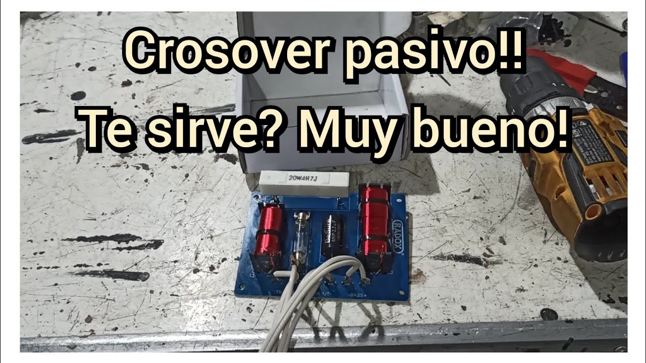 crosover pasivo radox bueno? te sirve? aquí te lo digo! videos de backstage Yamaha korg behringer.