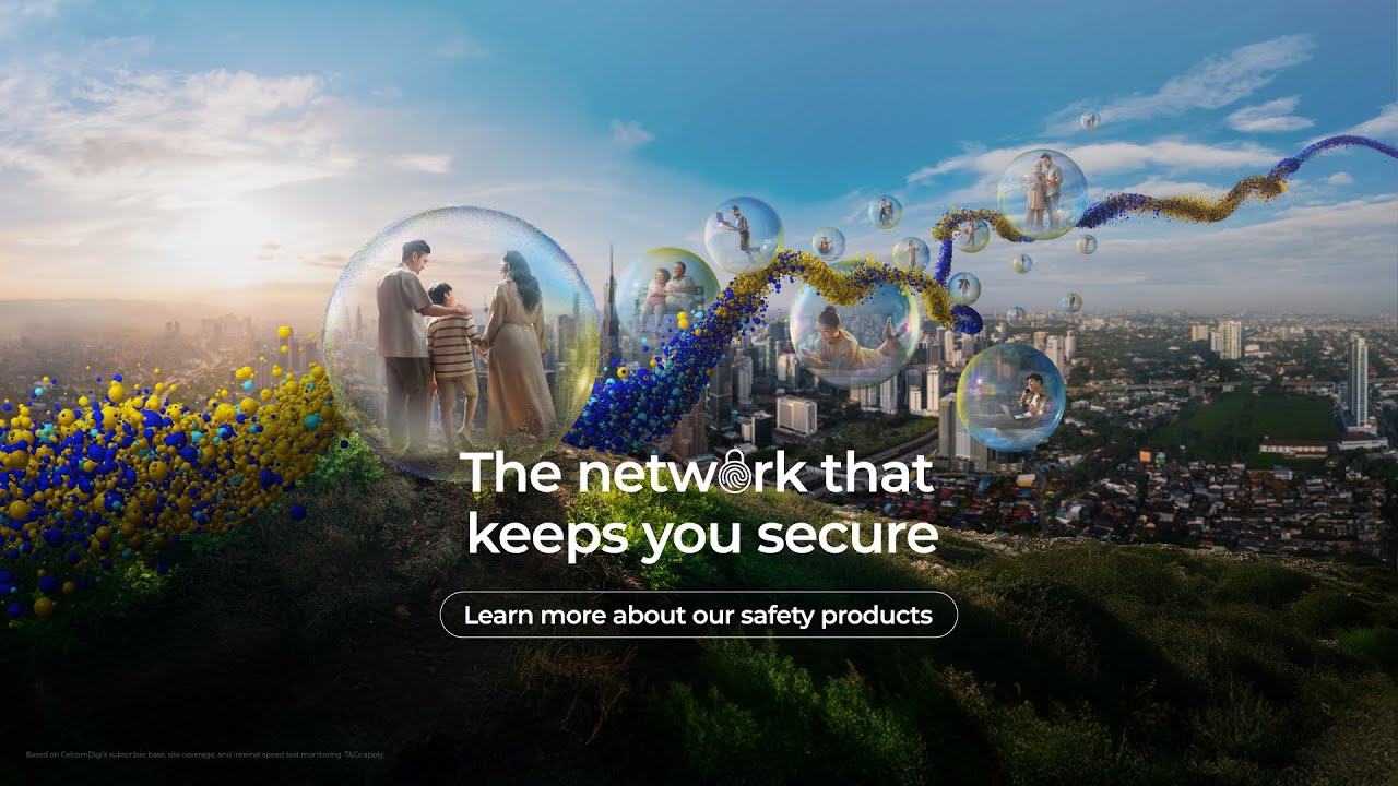 #CelcomDigiSecure | The Network That Keeps You Secure