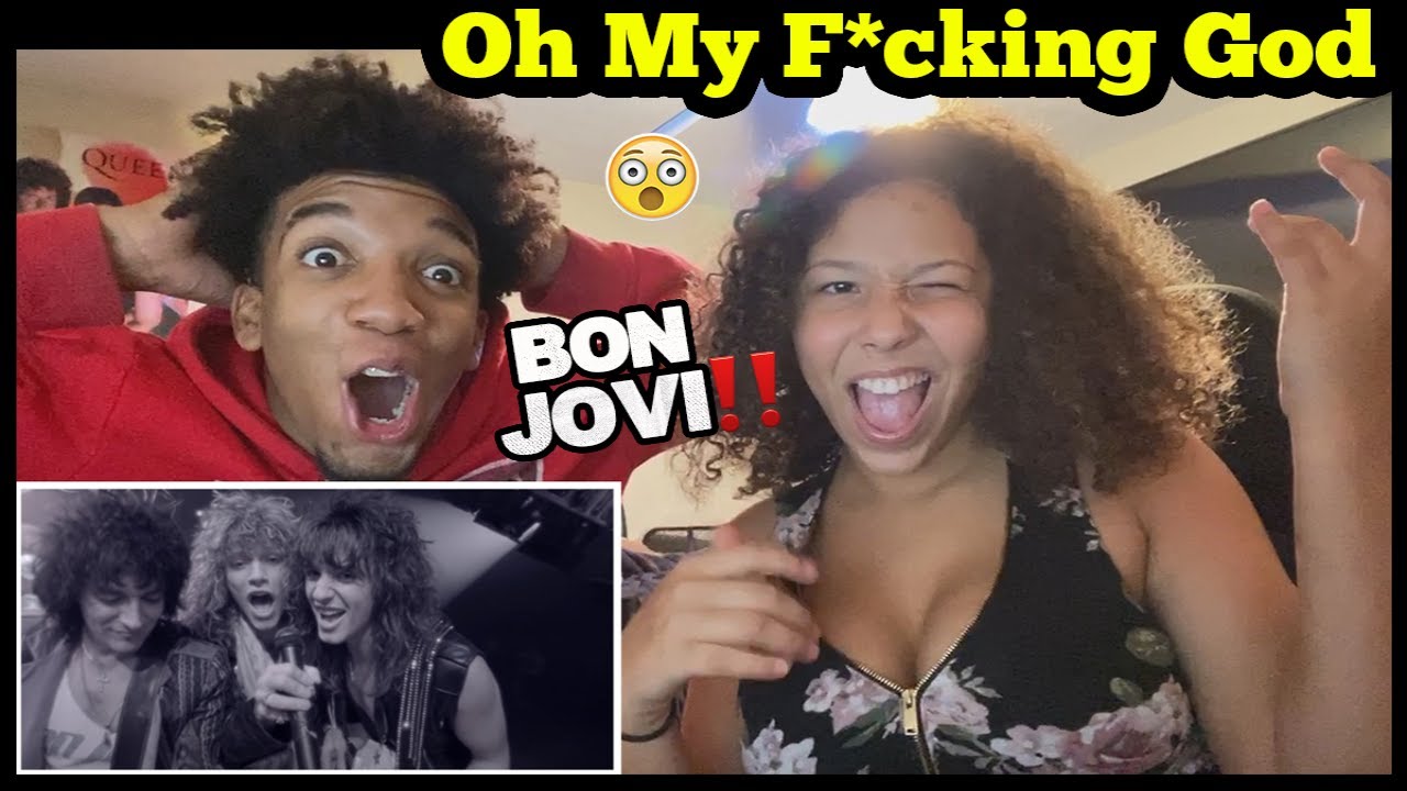 Bon Jovi - Livin' On A Prayer (Official Music Video) REACTION!!