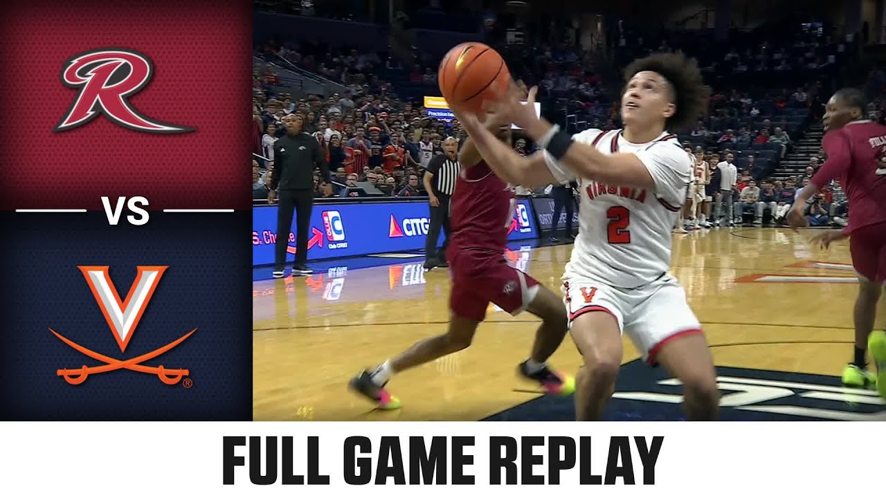 Rider vs. Virginia Full Game Replay |  2025-26 ACC Men’s Basketball