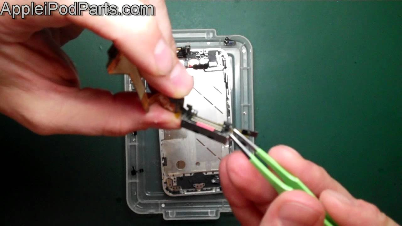 iPhone 4 Dock Connector Assembly Replacement Repair Guide - www.AppleiPodParts.com