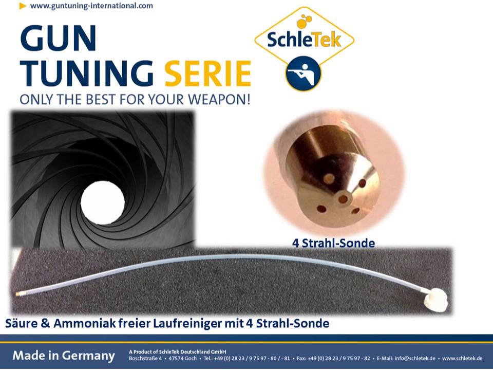 Anwendung SchleTek Bore-Cleaner DE