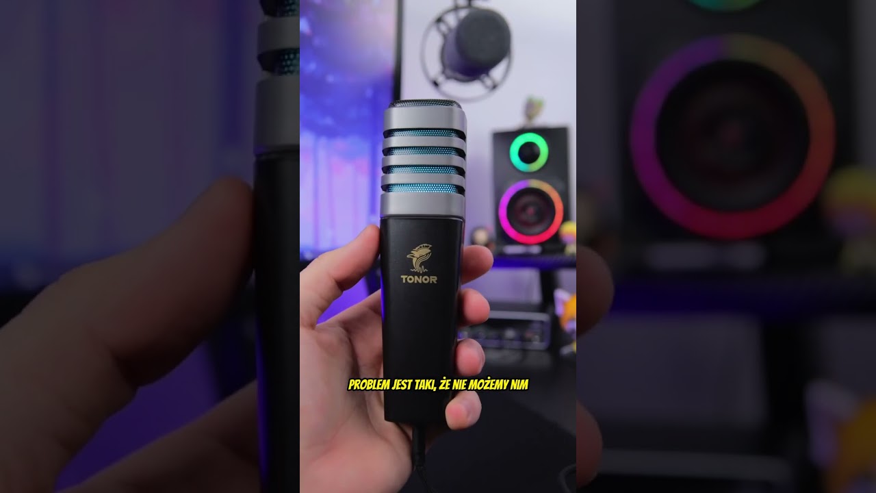 Tani mikrofon z RGB?! Tonor TC30 Plus