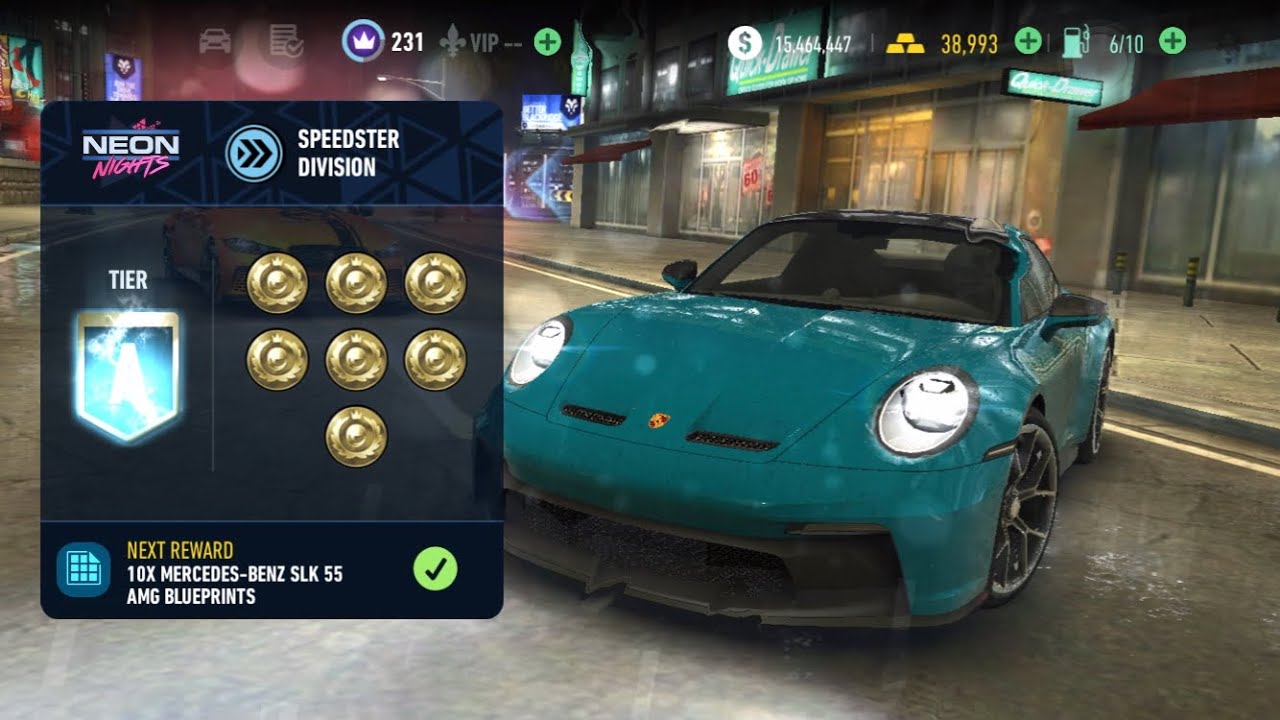 PR888 Porsche 911 GT3 | speedster | UGR - Neon Nights | NFSNL | Tier A to S