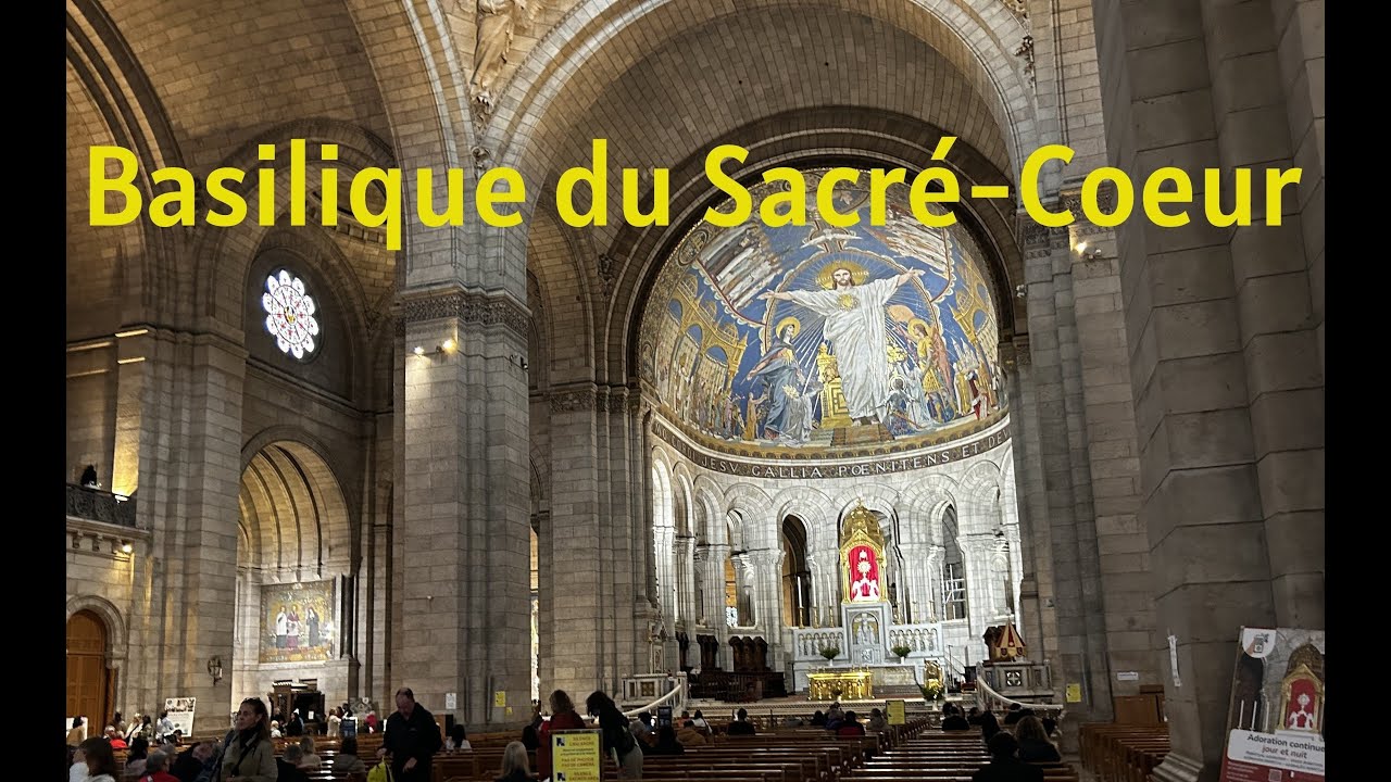 Inside Tour of Basilica of Sacré Cœur de Montmartre | Paris |