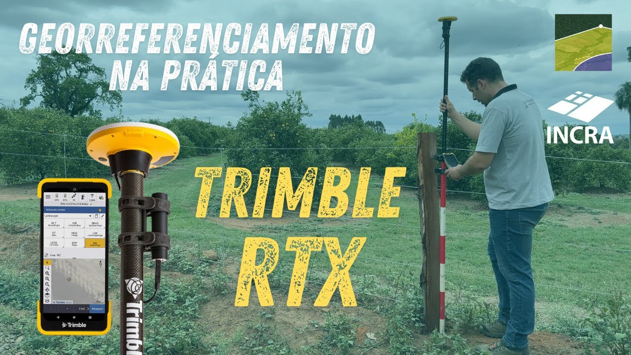 Georreferenciamento na Prática com Trimble DA2 RTX