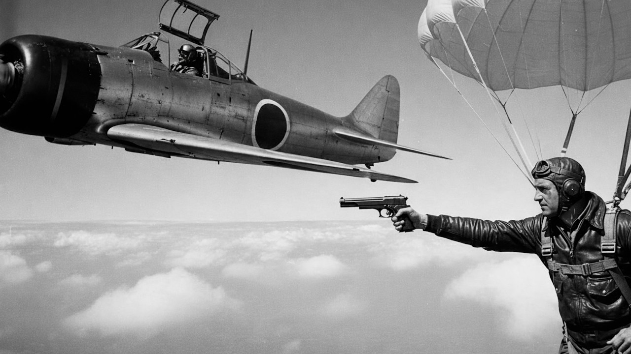 Z pistoletem na 15 000 stóp zestrzelił Japońca! Pilot B-24