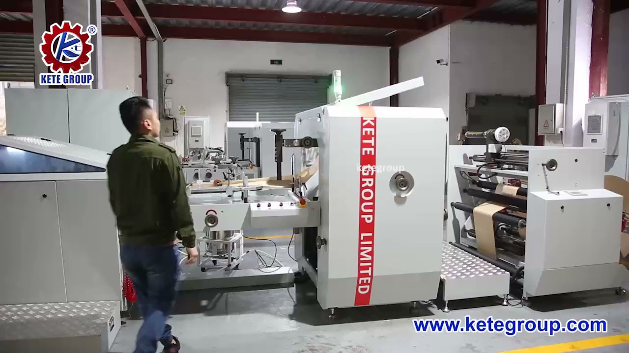Flat and satchel paper bag making machine