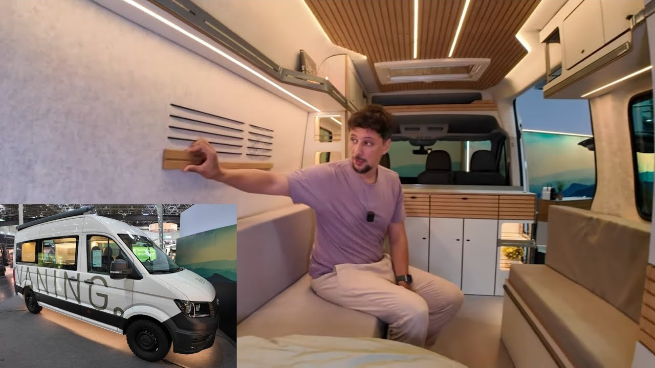FACE TO FACE IM CRAFTER !!! WOHNMOBIL 2025 Vanning Crafter Campervan