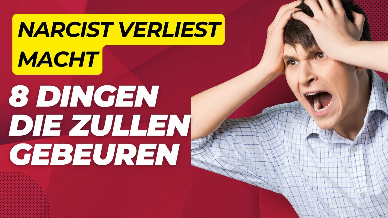 Narcist Verliest Macht? 8 Dingen Die Zullen Gebeuren