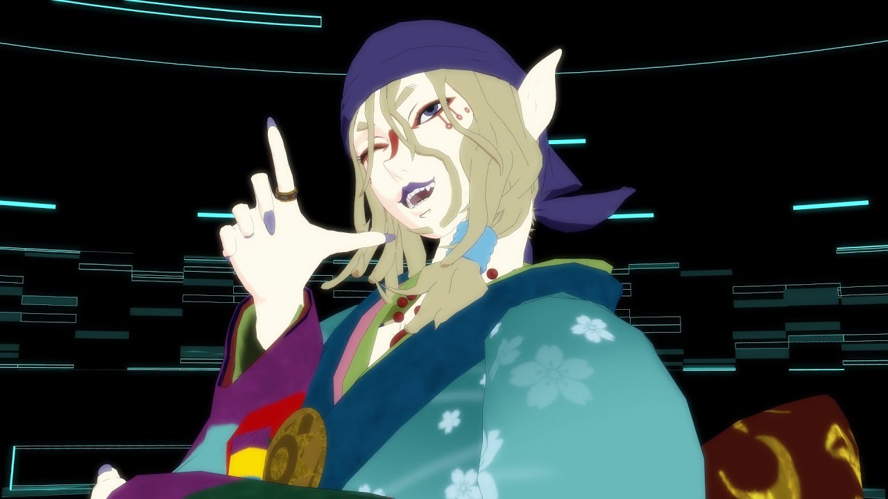 【MMDモノノ怪】ルカルカ★ナイトフィーバー【samfree feat. 巡音ルカ】