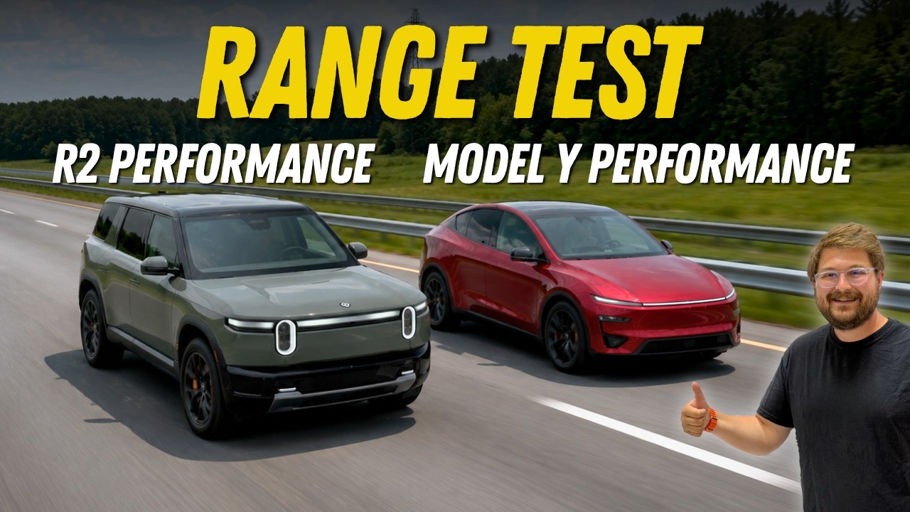 Rivian R2 kontra Tesla Model Y &ndash; test zasięgu na autostradzie przy 70 mph! Jak to w og&oacute;le możliwe?