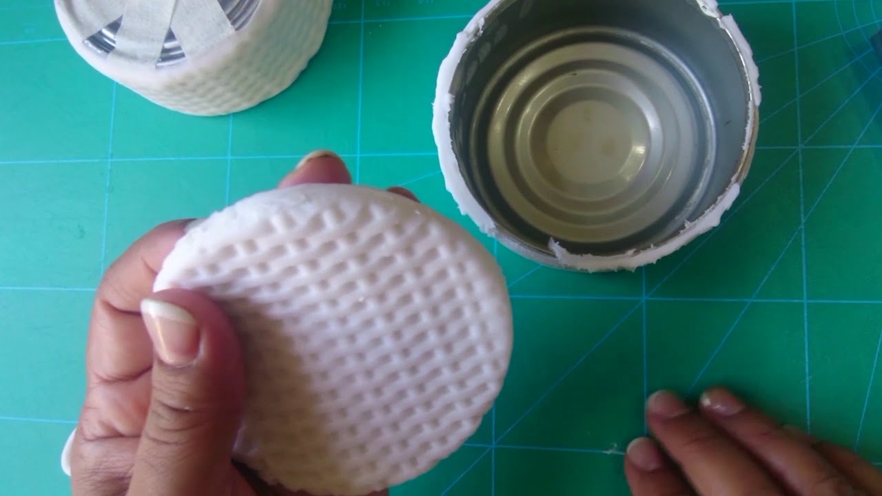 Como reutilizar latas de Atún - Taller de Arte Marcela Astorga