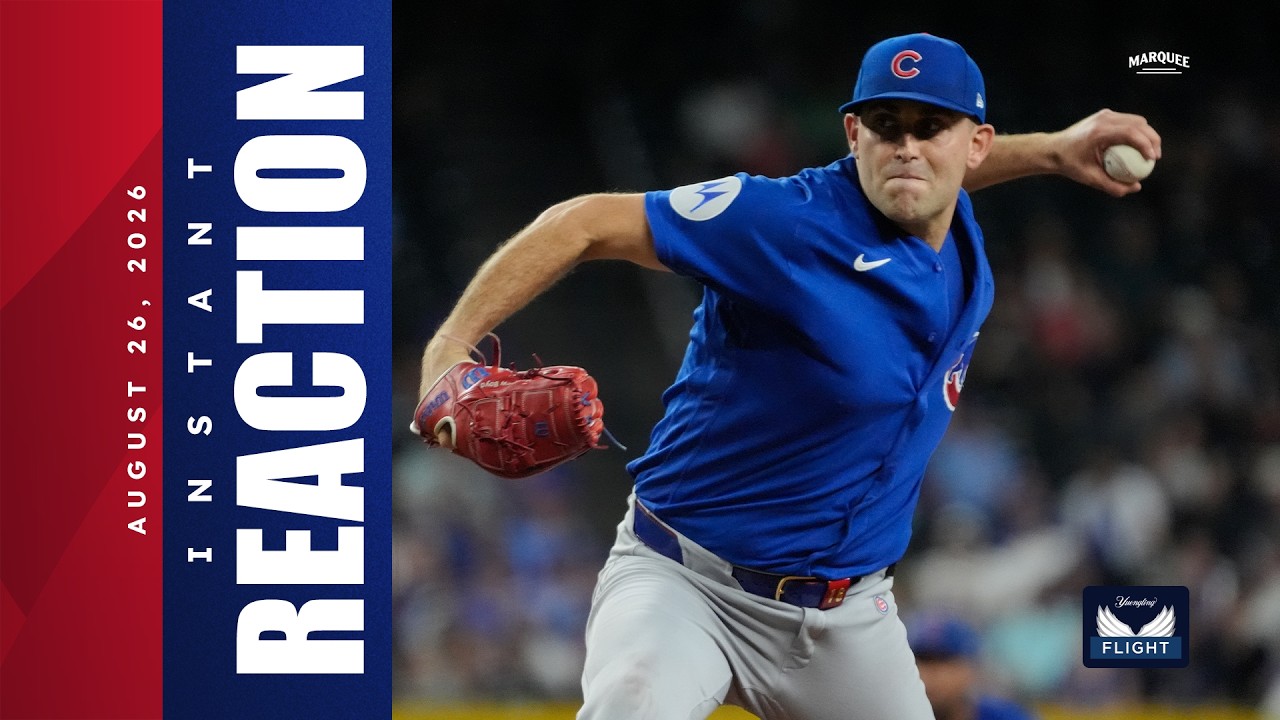INSTANT REACTION: Cubs drop series in the desert | Cubs Postgame Live! (8/26/2026)