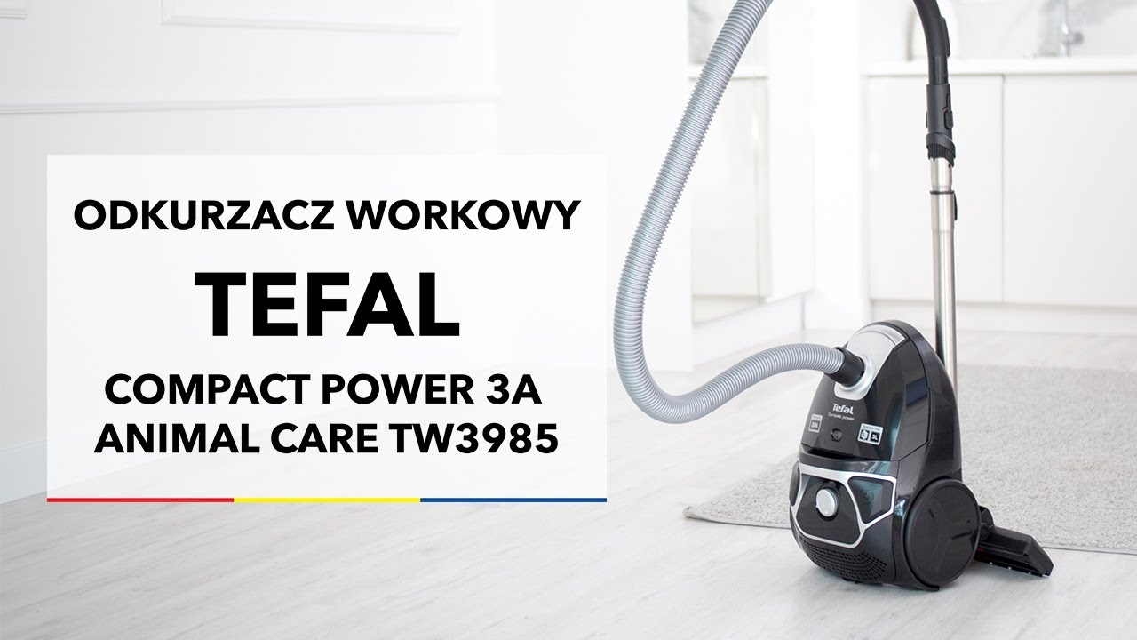 Tefal Compact Power 3A Animal Care TW3985 - dane techniczne - RTV EURO AGD