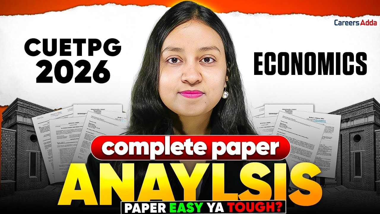 CUET PG Economics 2026 Paper Analysis | Difficulty Level, Good Attempts & Topic Wise Review
