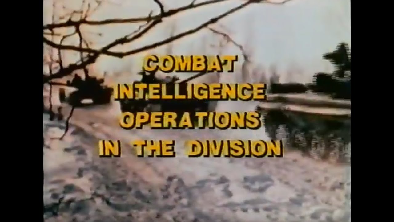 Canadian Forces - Combat Intelligence Operations in the Division