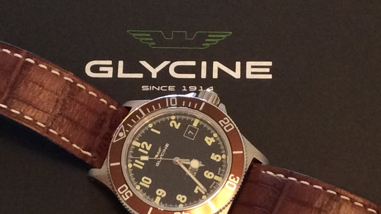 Glycine Combat Sub Affordabe Quality Swiss Made Dive Watch
