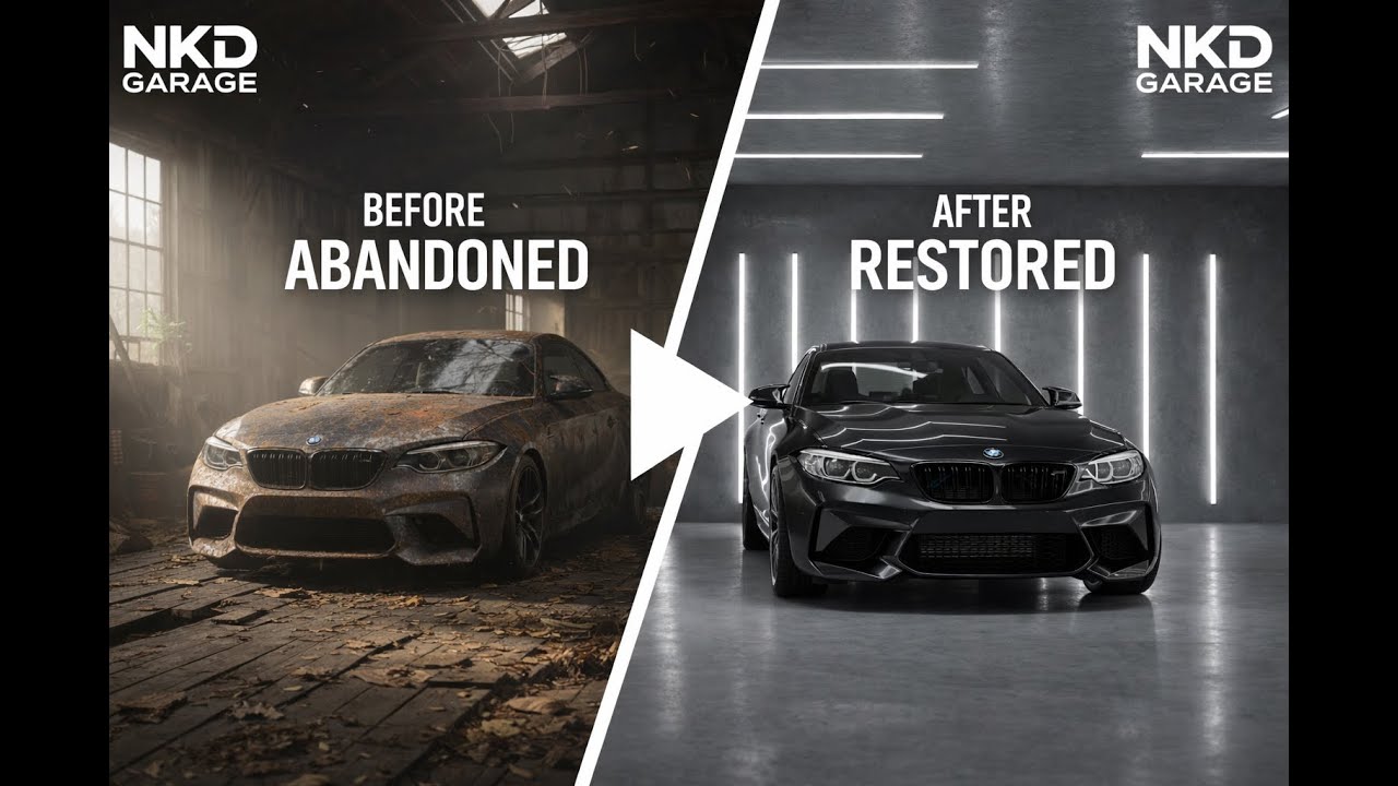 Abandoned BMW M2 Competition | Deep Restoration & ASMR Cleaning | NKD Garage.