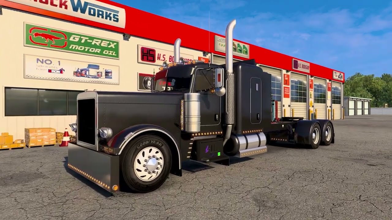 ATS 1.54 | Dom's 379 v1.5 Long | Logitech g29