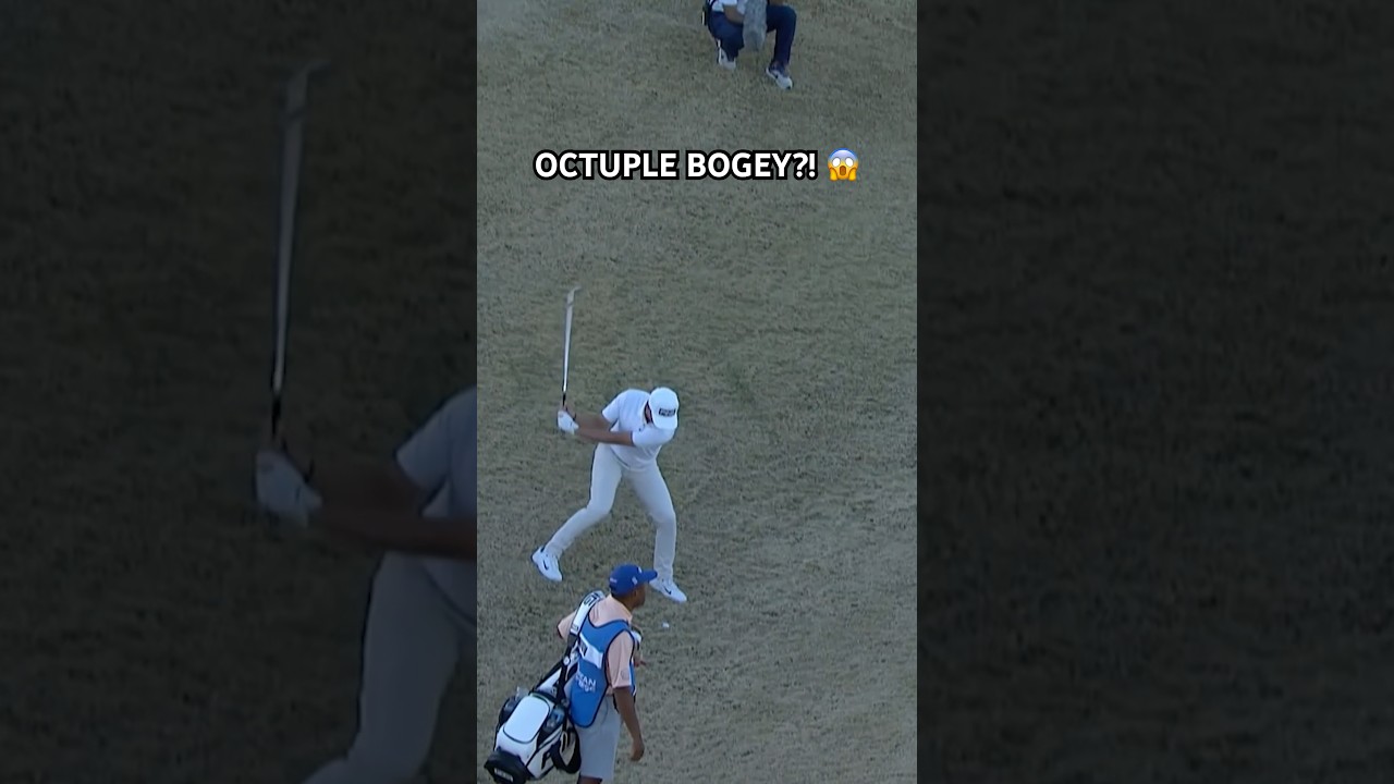 Have you ever seen an OCTUPLE BOGEY?! 😳