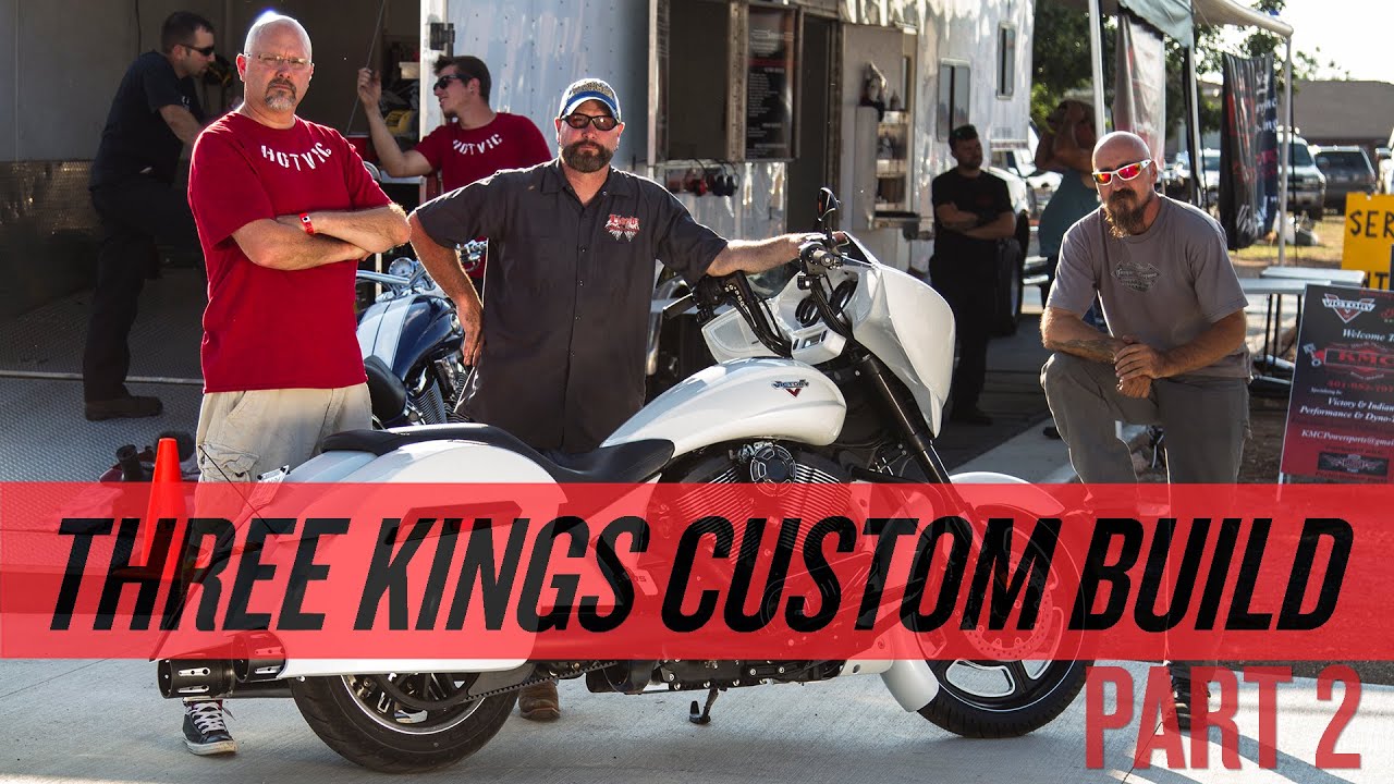 Three Kings Custom Build Part Two  - Victory Motorcycles