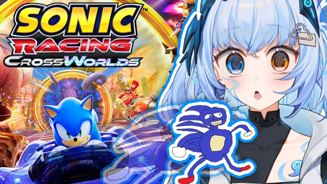 【Sonic Racing: Crossworlds】My FIRST EVER sonic game! Then more Silent Hill f: part 2!