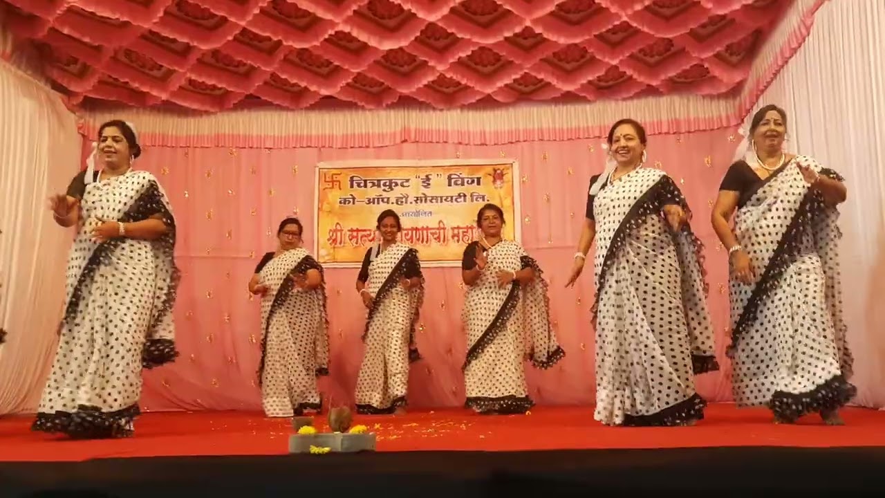 Senior citizens retro dance.