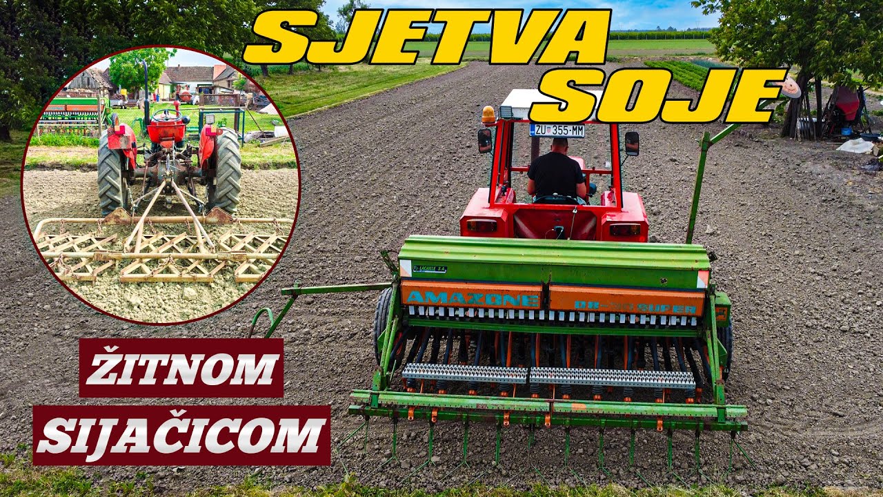 Prvi puta soja žitnom sijačicom | Kako izgleda nakon 12 dana?