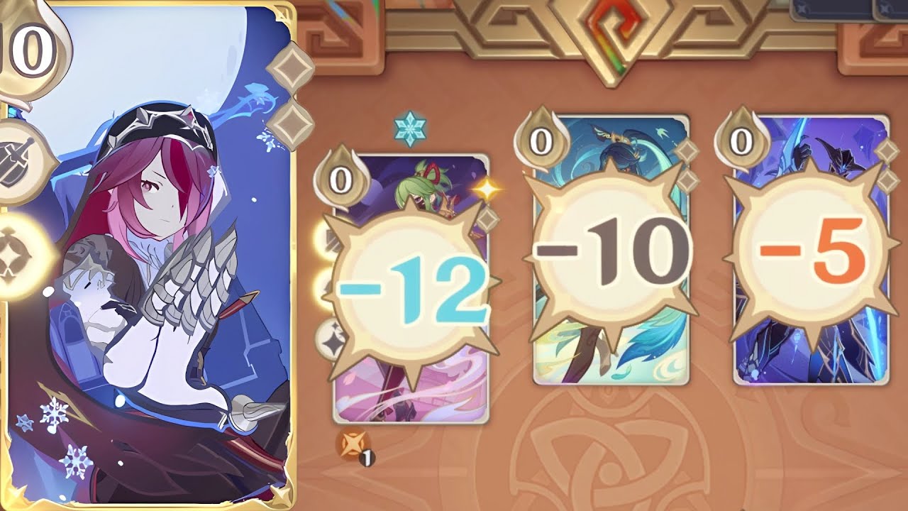 YOU CAN NOW CRIT WITH ROSARIA! 😮 | Genshin TCG