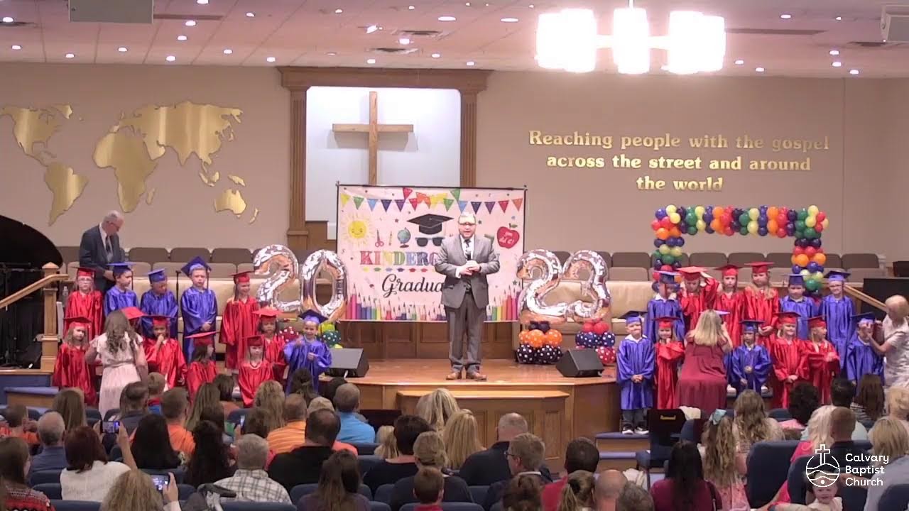 2023 Calvary Christian School Kindergarten Graduation