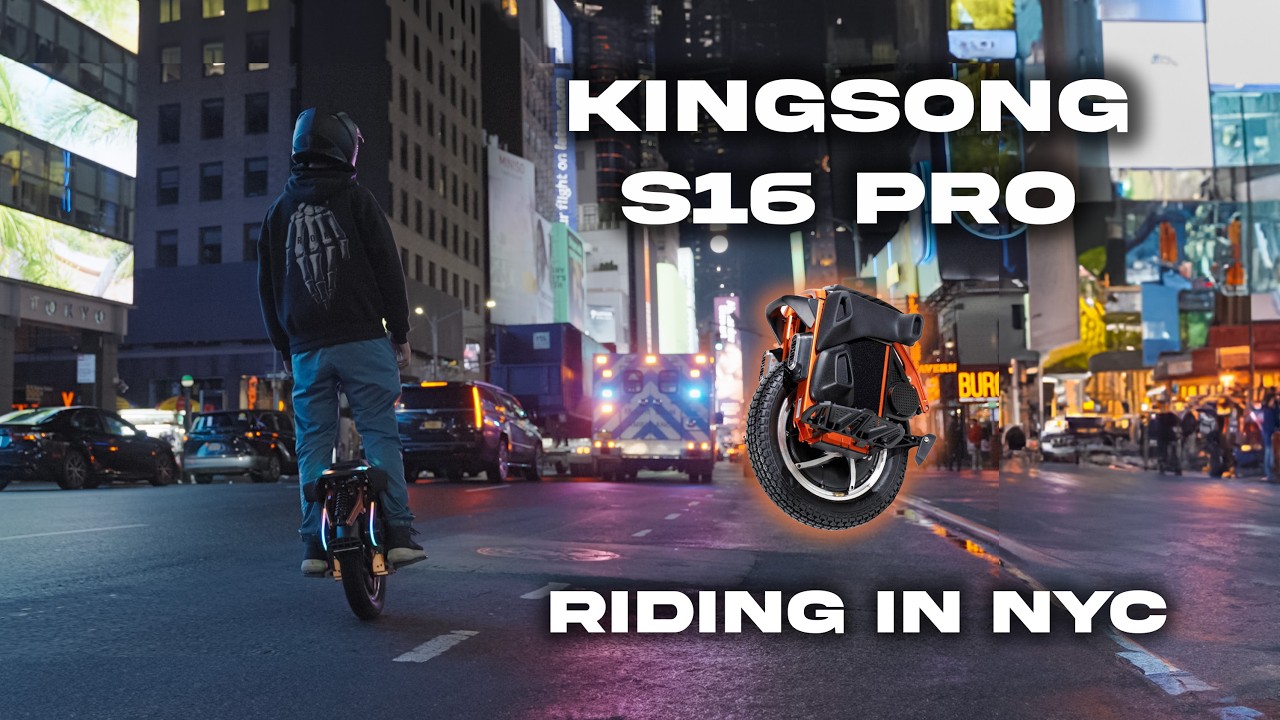 KingSong S16 Pro Review - EUC's in NYC