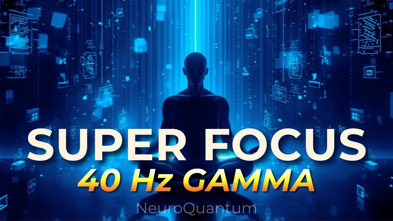 Gamma Wave Coding Music • 40 Hz for Maximum Productivity