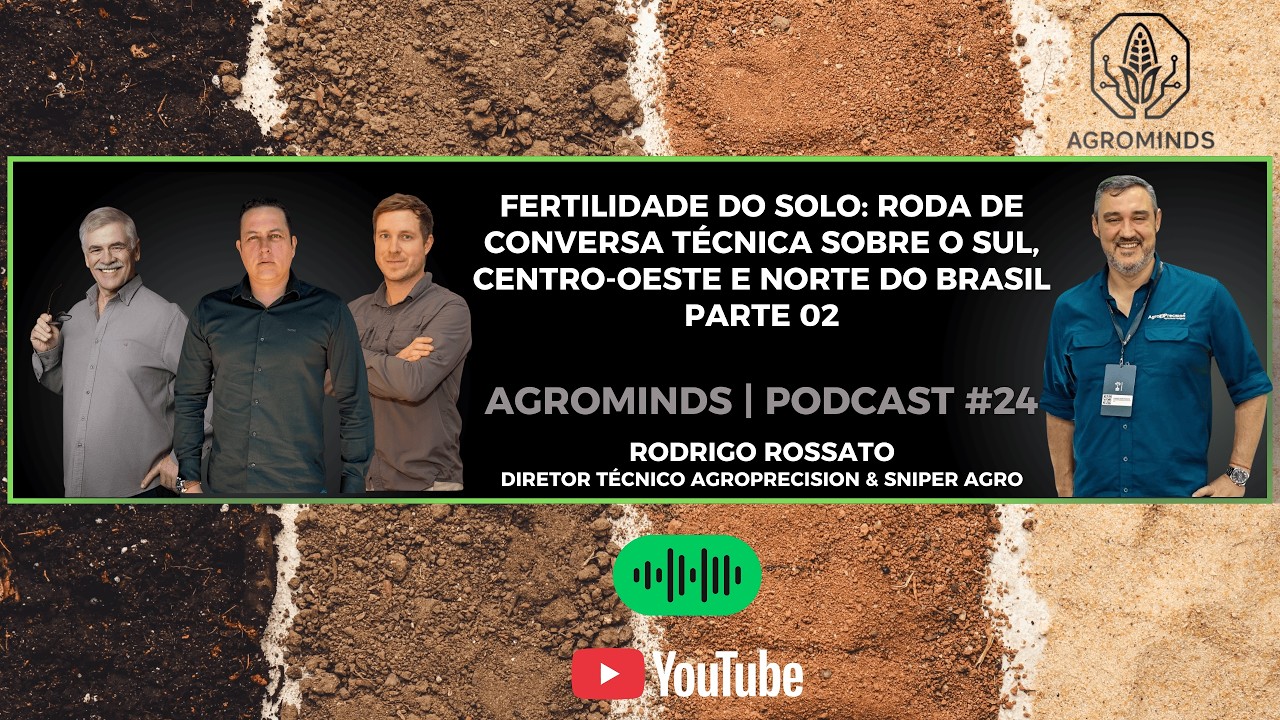 FERTILIDADE DO SOLO: RODA DE CONVERSA TÉCNICA SOBRE O SUL, CENTRO-OESTE E NORTE DO BRASIL PARTE 02