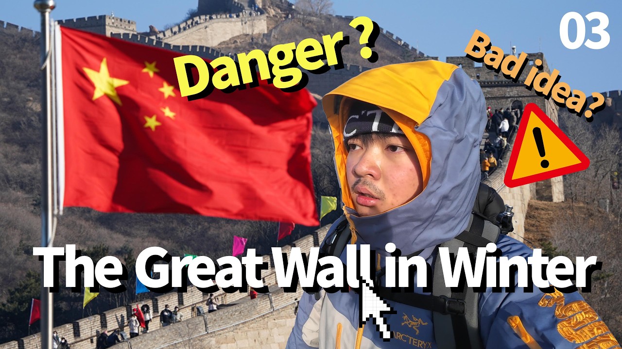 I climbed The Great Wall during winter. Here's what happened.