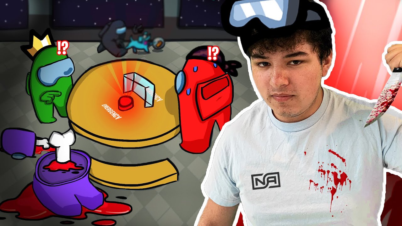 Team New Age Plays AMONG US... (200IQ Plays)